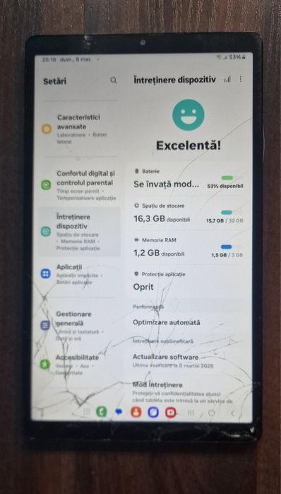 Samsung tab A7 lite și tab Active LTE