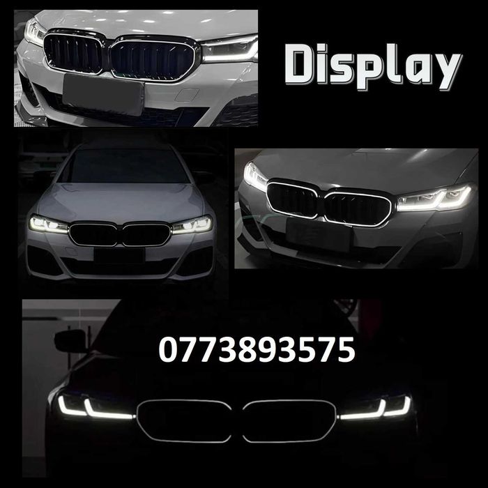 Grila led bara fata iconiq glow Bmw Seria 3 4 5 X3 X4 X5 X6 G06 G05 G60