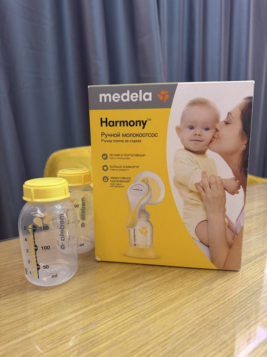 Ръчна помпа Medela, неразопакована + подарък