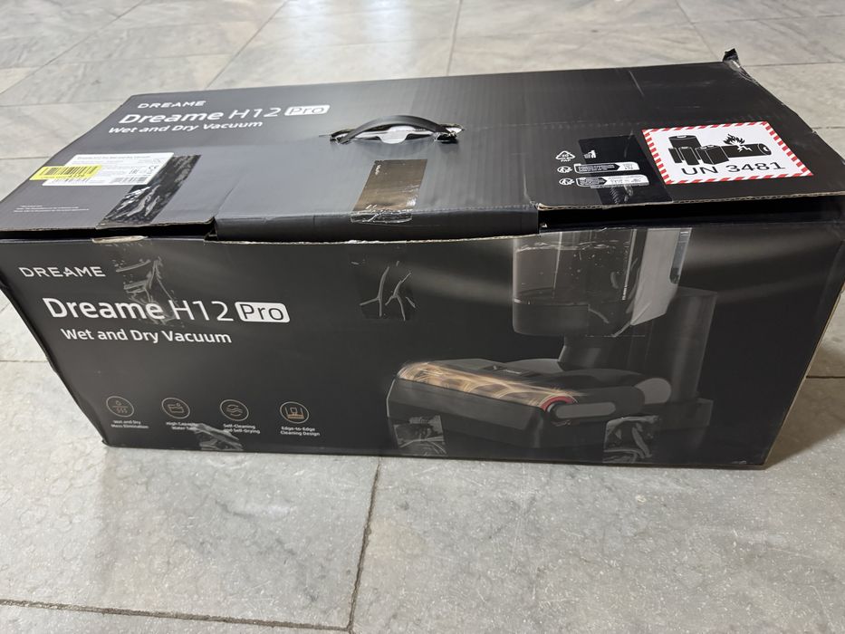 Dreame H12 Pro прахосмукачка за мокро и сухо почистване