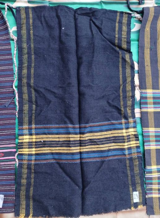 Носия народна престилка