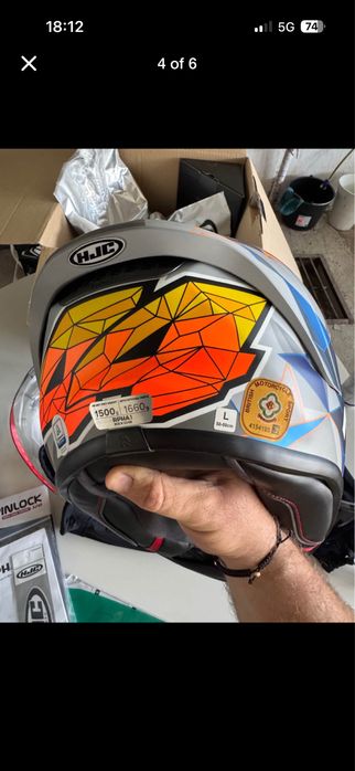 Каска HJC RPHA1 Pol Espergaro