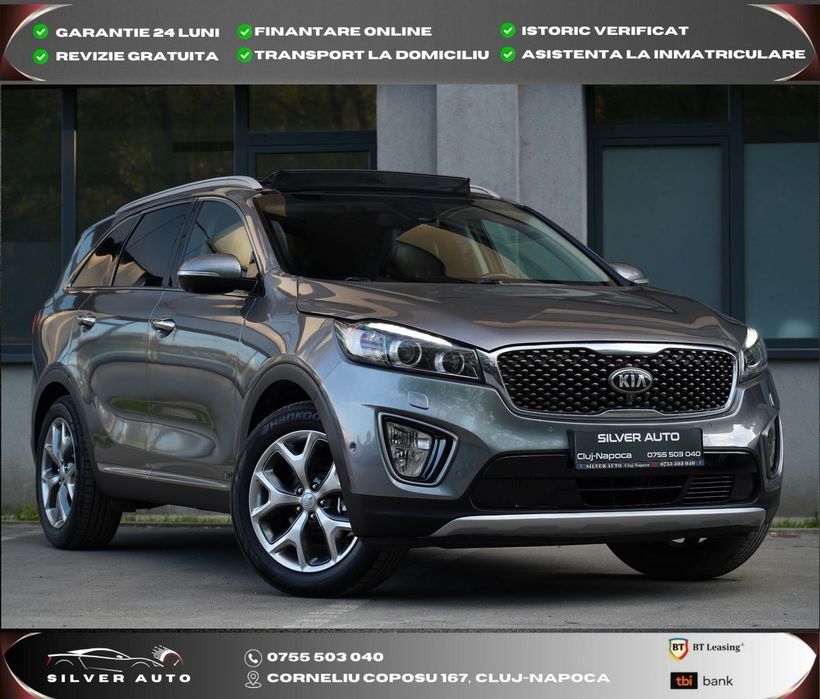 Kia Sorento Full 4X4 7 locuri Piele rate garantie