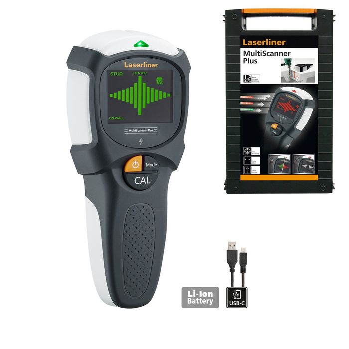 Детектор линии, Электронные сканеры, Laserliner MultiScanner Plus