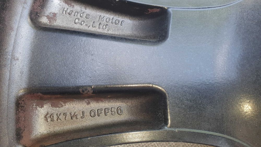 Продавам спешно. 19" Джанти за Хонда ЦРВ 3 - 19x7,5J OFF50