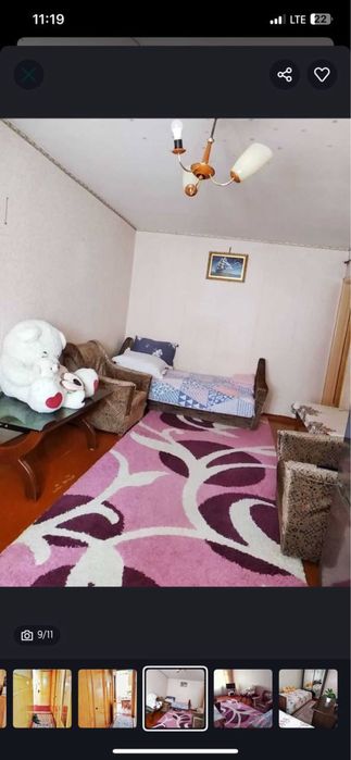 Чилонзор 24 кв 2/5/5 средни ремонт разденли 45 кв метир кафе гиждивон