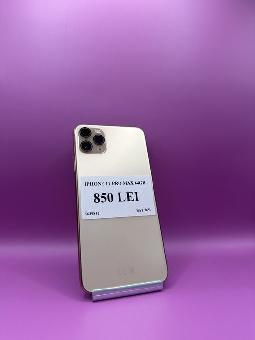 Iphone 11 pro max 64Gb •Matei Amanet Margeanului• 56398
