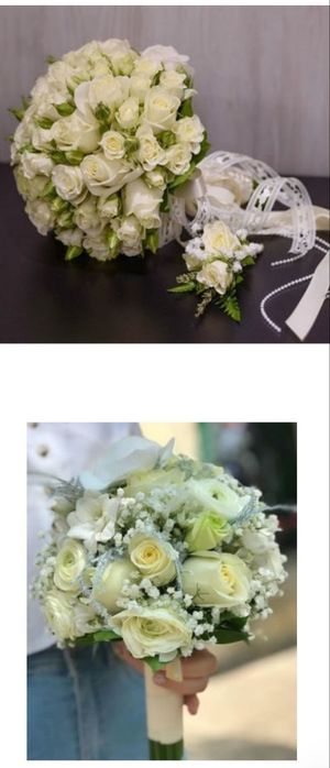 В наличии на заказ букеты для невесты от магазина "Замин Гуллари"