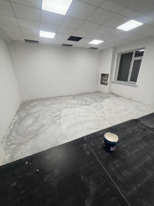 Укладка линолиум• наливной пол• газон• спортивного линолиум • мантаж