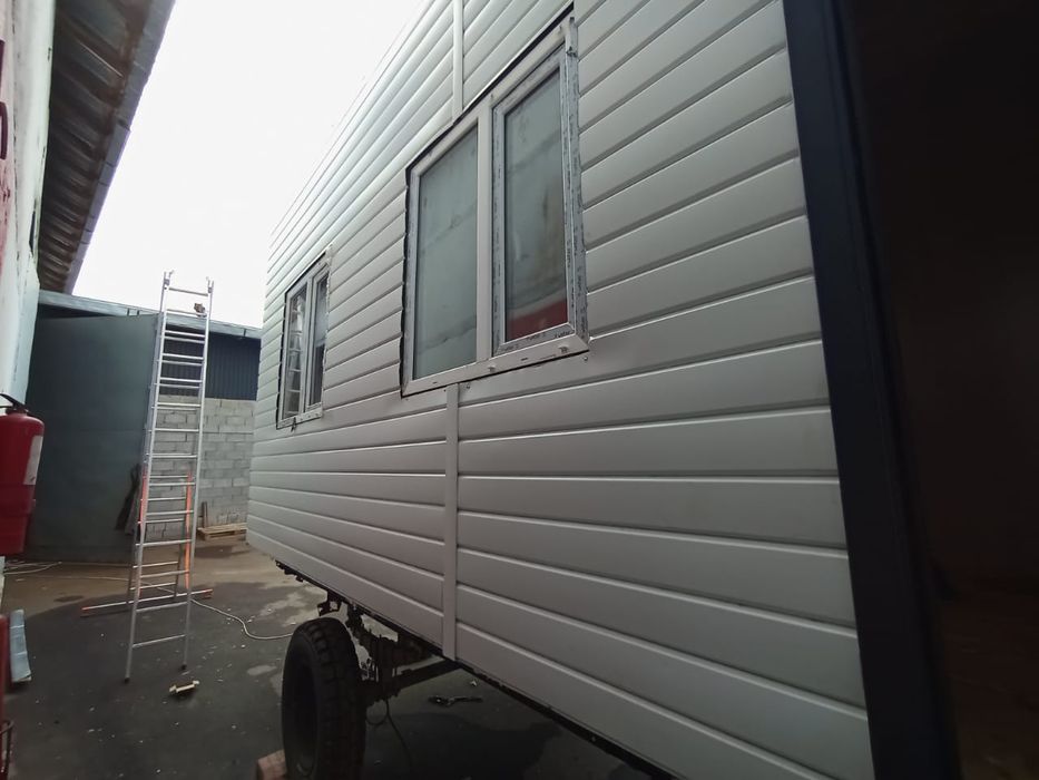 Вагончик на колесах прицеп контейнер