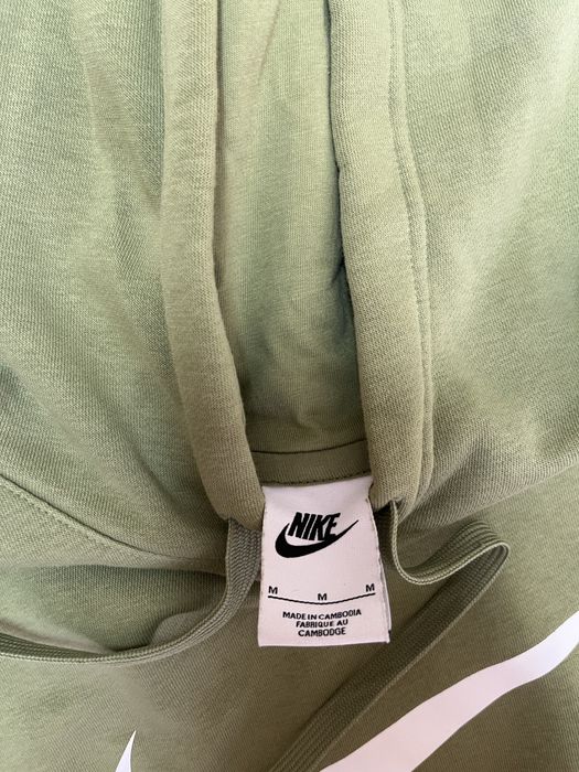 Nike olive green hoodie