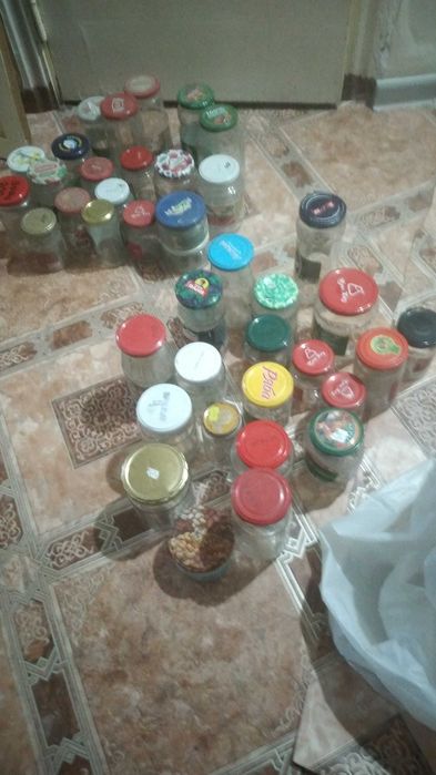 Банки стекляные с крышками