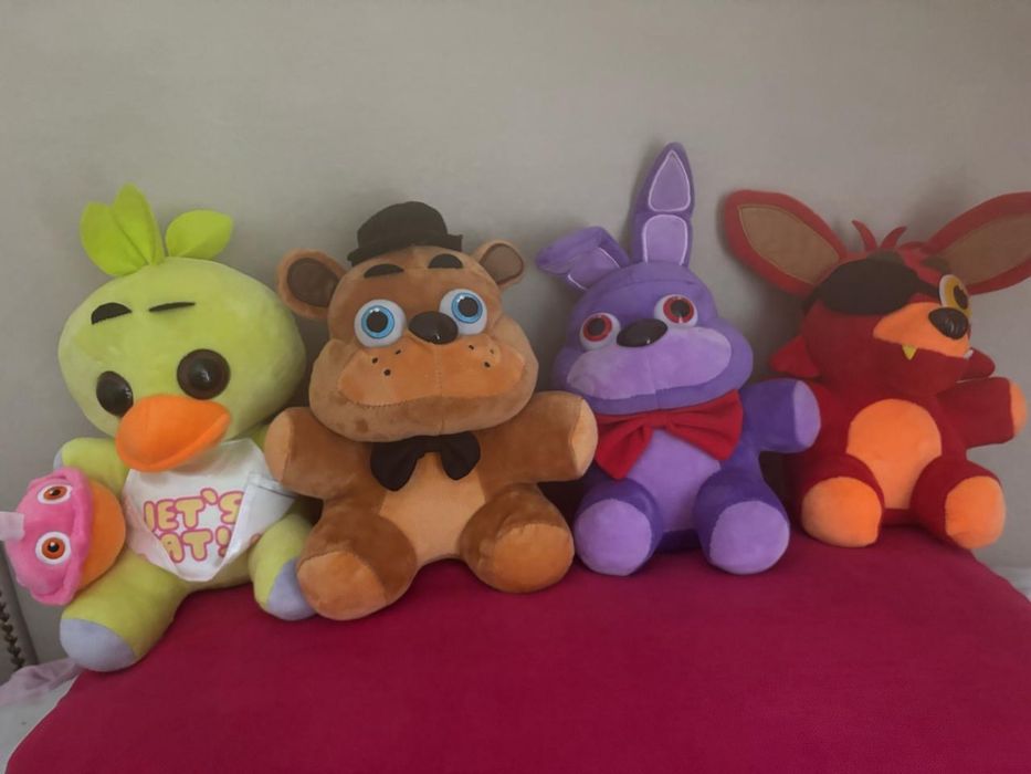 Плюшевые игрушки Five Nights at Freddy’s 4 в комплекте
