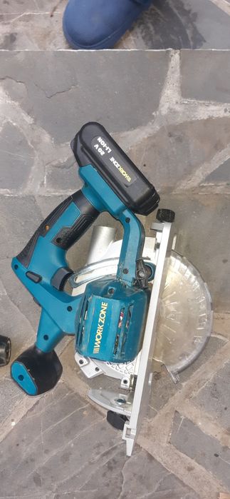 Circular Work Zone cu acumulator lion 20 v .