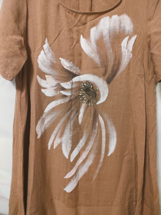 Платье лён хб натуральное