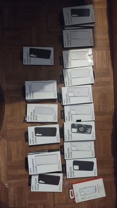 Vand huse si folii protectie telefon Celly (Iphone&Samsung Galaxy)-Noi, sigilate