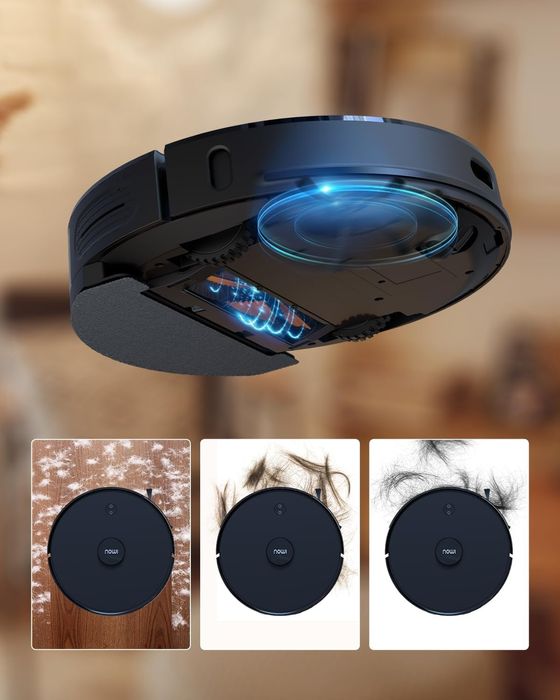 Интелигентен/ Smart.  робот прахосмукачка 3-в-1Imou Robot с контейнер за боклук