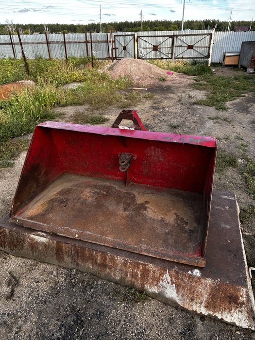 Ковш мини трактор, прицеп.