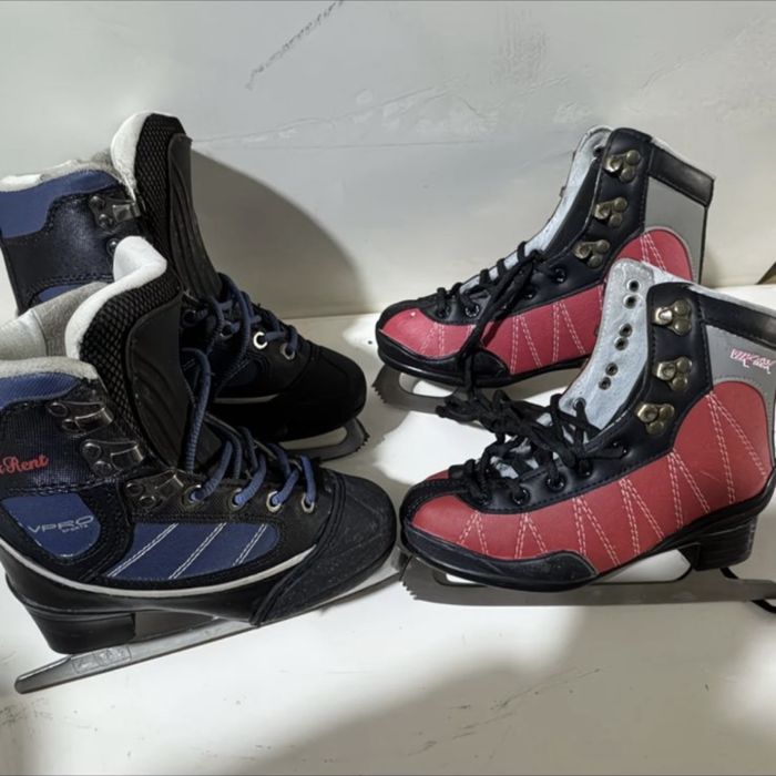 Коньки размеров 29 до 45