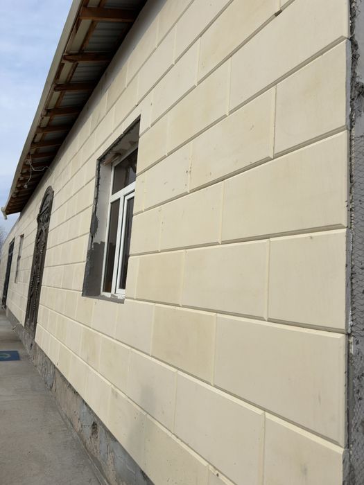 Fasad uchun Travertin tosh Termopanel kafel klay bilan yopishadi