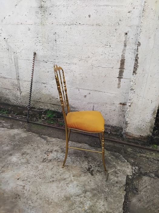 Античен Месингов стол Chiavari 1920 г. г.