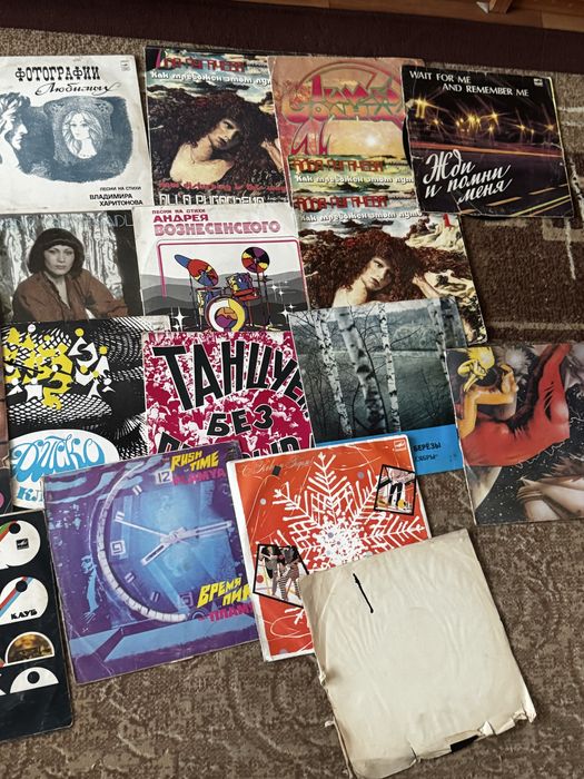 Пластинки старинные