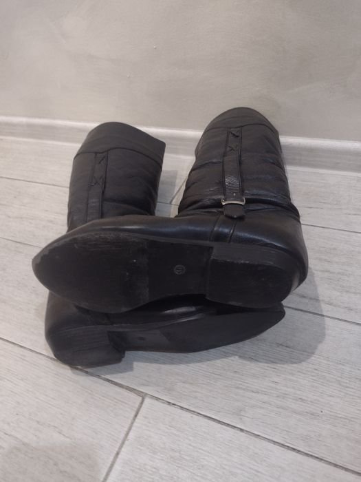 Ботуши естествена кожа ,39номер