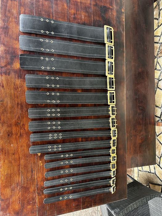 Изработка на каиши и колани за чанове и хлопки