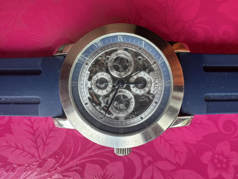 Ceas barbati lukado skeleton