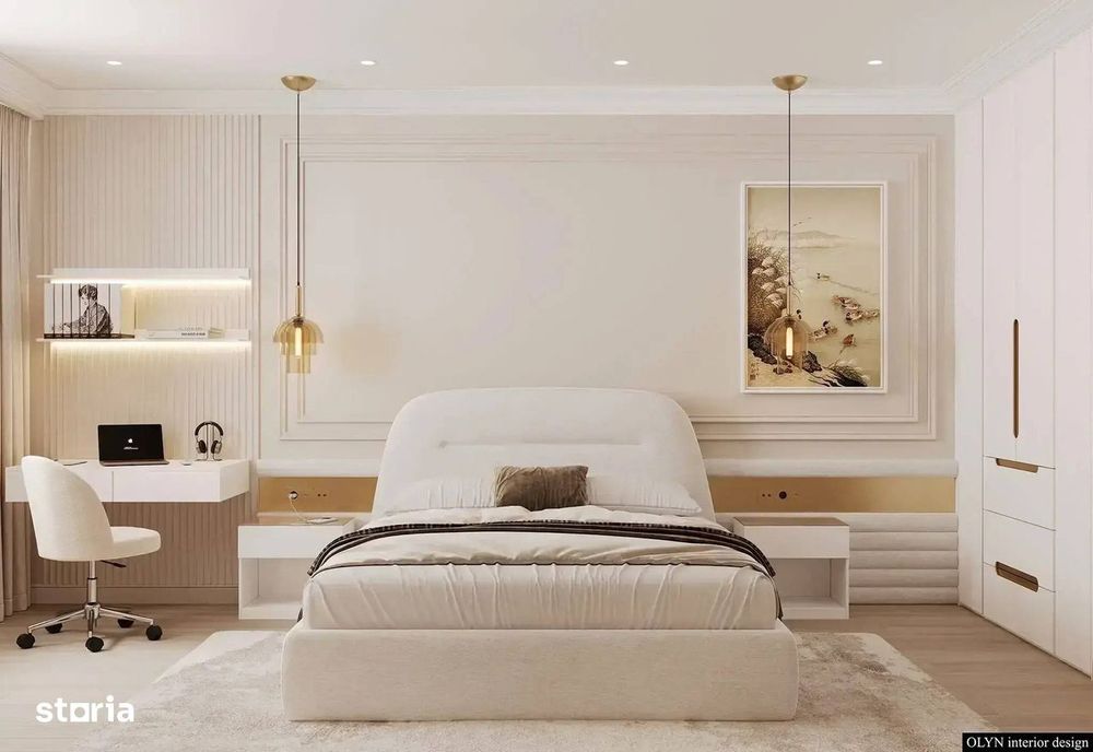 Apartament 2 camere cu curte privata 77 mp, Proiect nou, CITY NORD