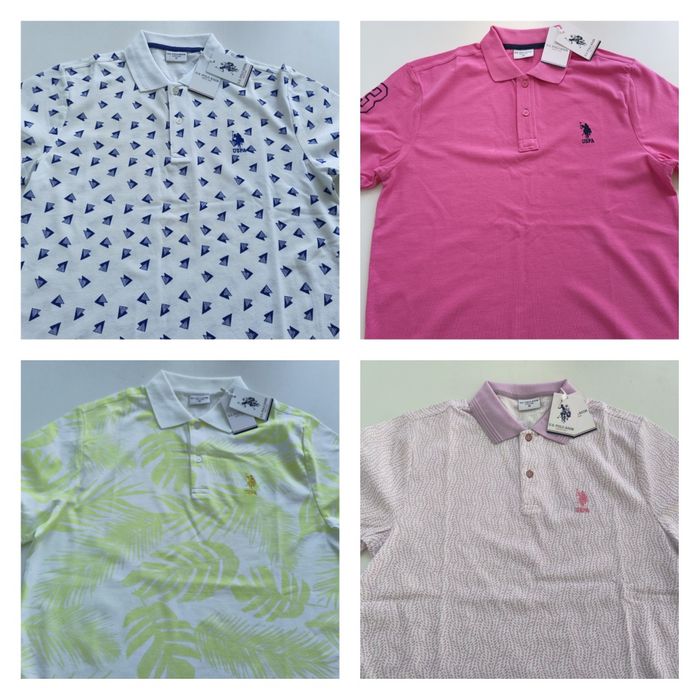 РАЗПРОДАЖБА U.S. Polo Assn.Оригинални мъжки тениски над 40 модела