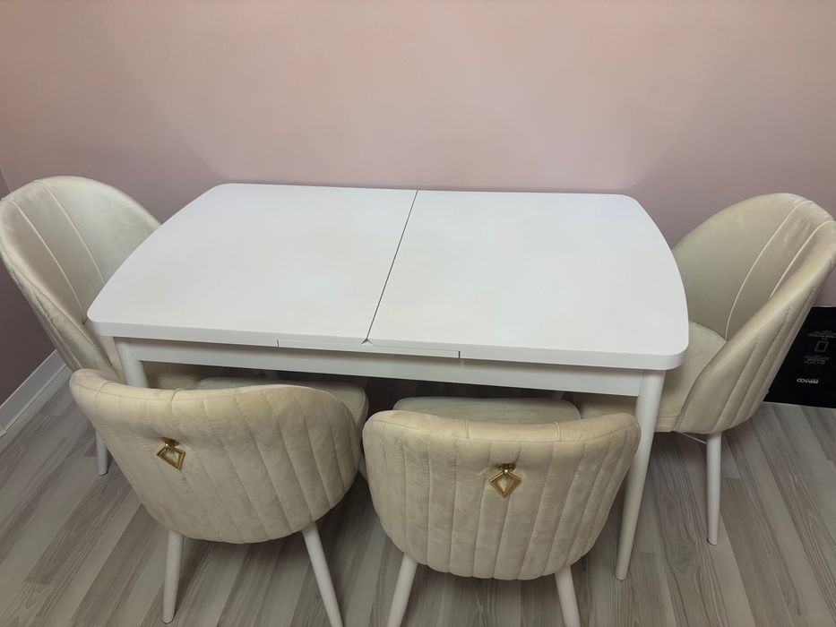 Masa cu 6 scaune set  living