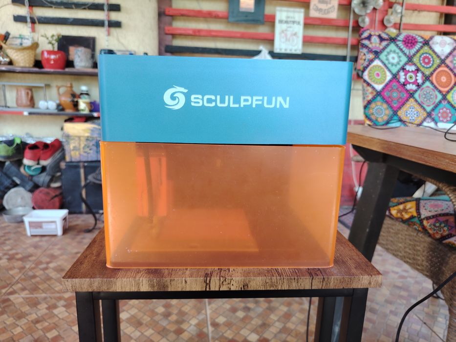 Laser SculpFun iCube Pro 5w cu accesorii originale