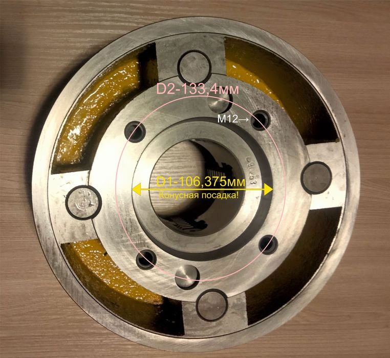 Токарный патрон K72 250