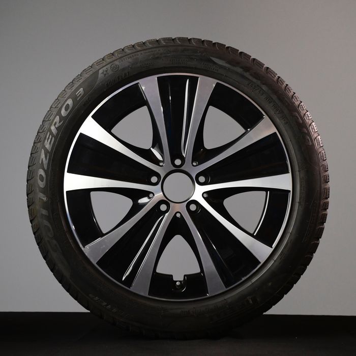 Комплект 4броя Гуми Pirelli Sottozero 3 245/45R18 100V DOT1923 грайфер 6мм| Джанти 8Jx18H2 ET43 A2134013700| Гуми и джанти