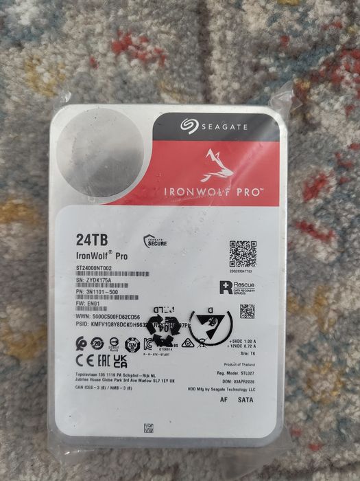 Seagate IronWolf Pro 24TB ST24000NT002