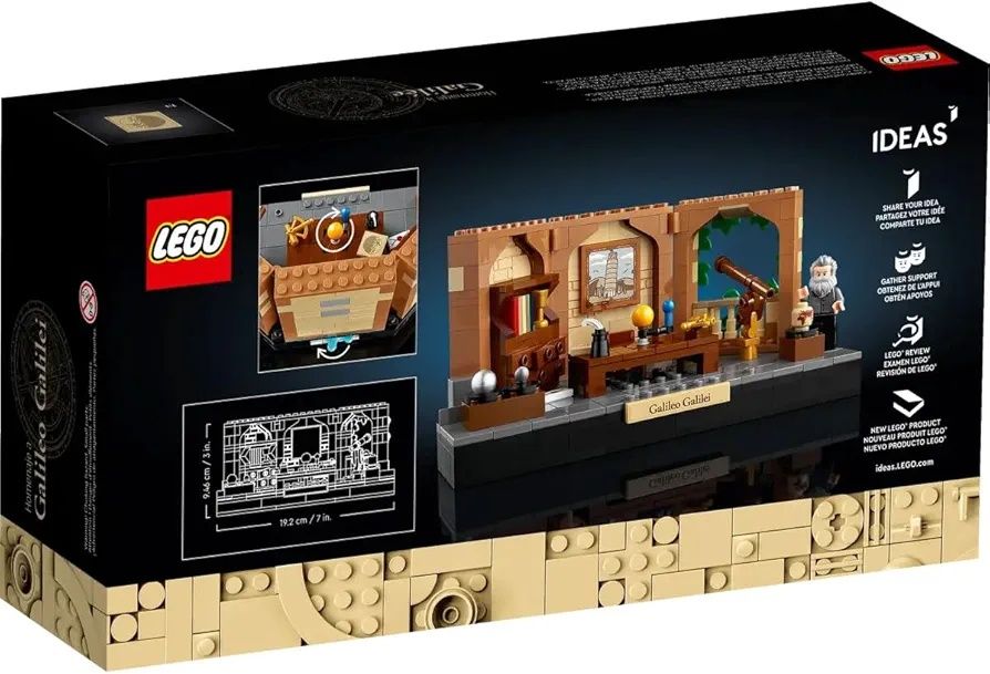 LEGO 40595 Ideas Почит към Галилео Галилей Ексклузивно GWP 307 части