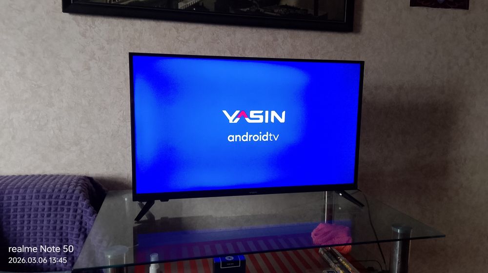 Продам тв Yasin андроид смарт