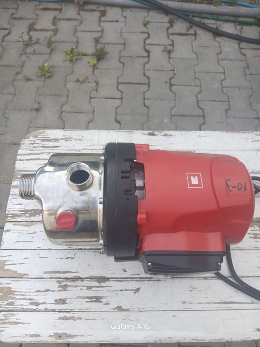 Pompa apa de suprafață Einhell inox  GC GP 1250NN  1200W 5000L  / H  merge in sistem hidrofor butoaie de bere vas de expansiune inox