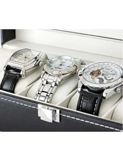 Шкатулка для часов — 6 отделений | Надёжно и красиво