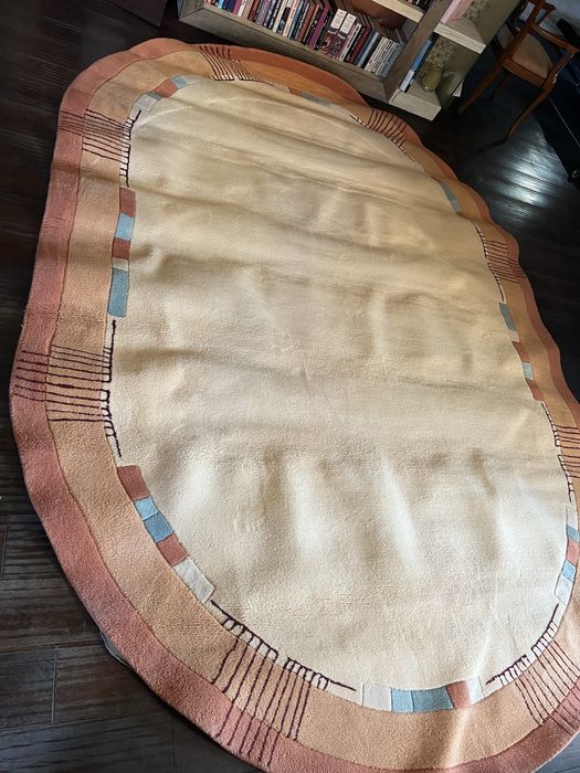 Елипсовиден Килим 3,41 на 2,41 метра