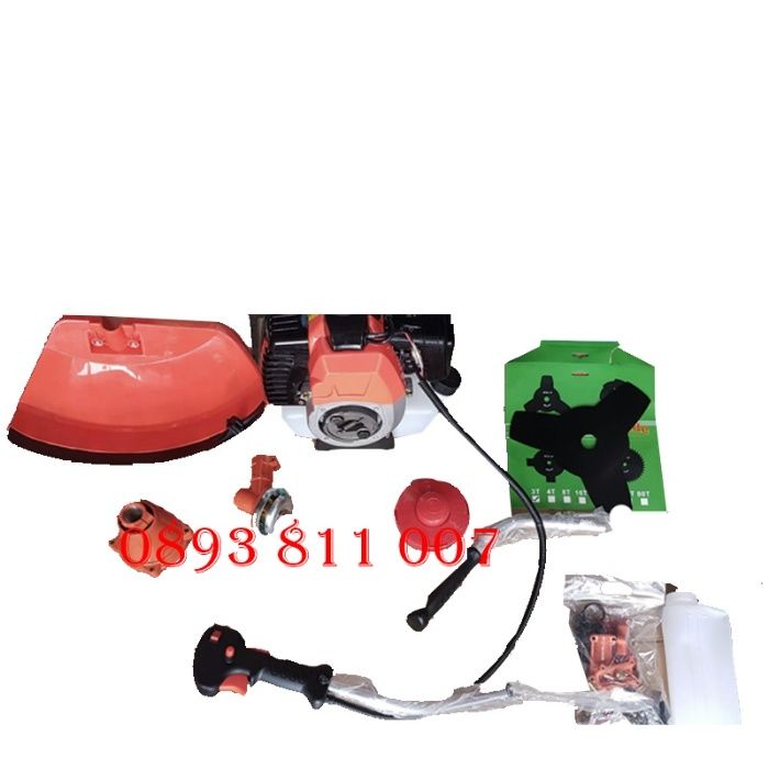 + самар Бензинов Тример за трева пъленКомплект 74куб. 4кв