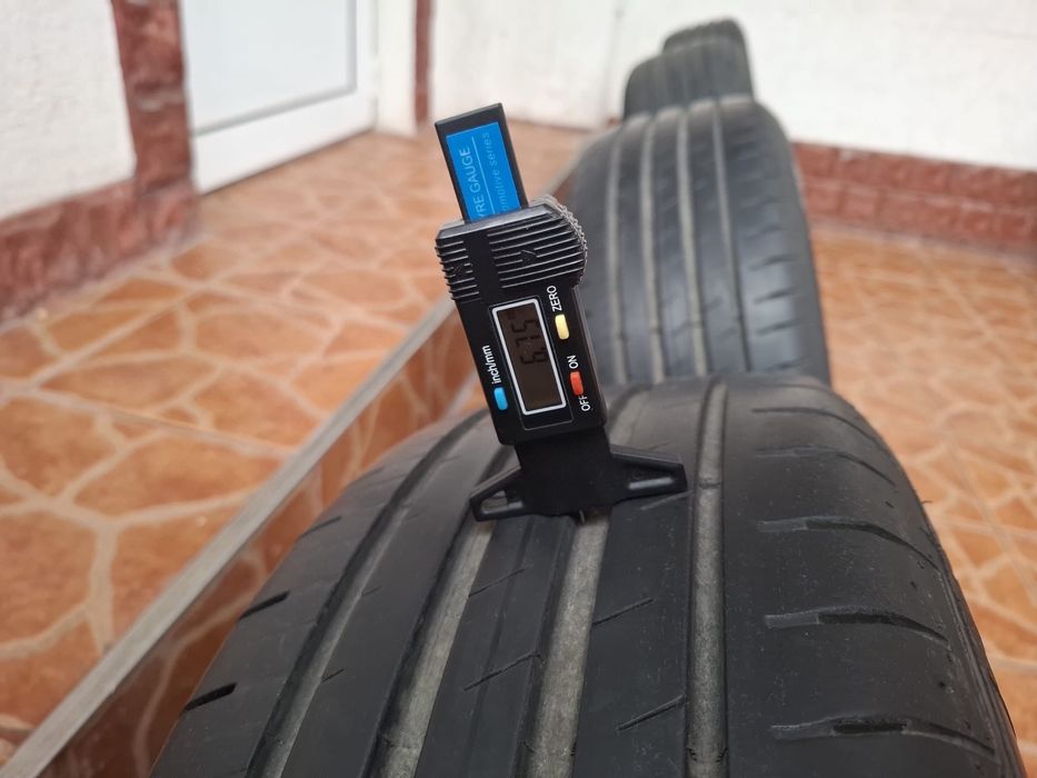 Set jante VW Passat B8 5x112 + anv. vara 215 60 R16, dot2023/2024, 7mm