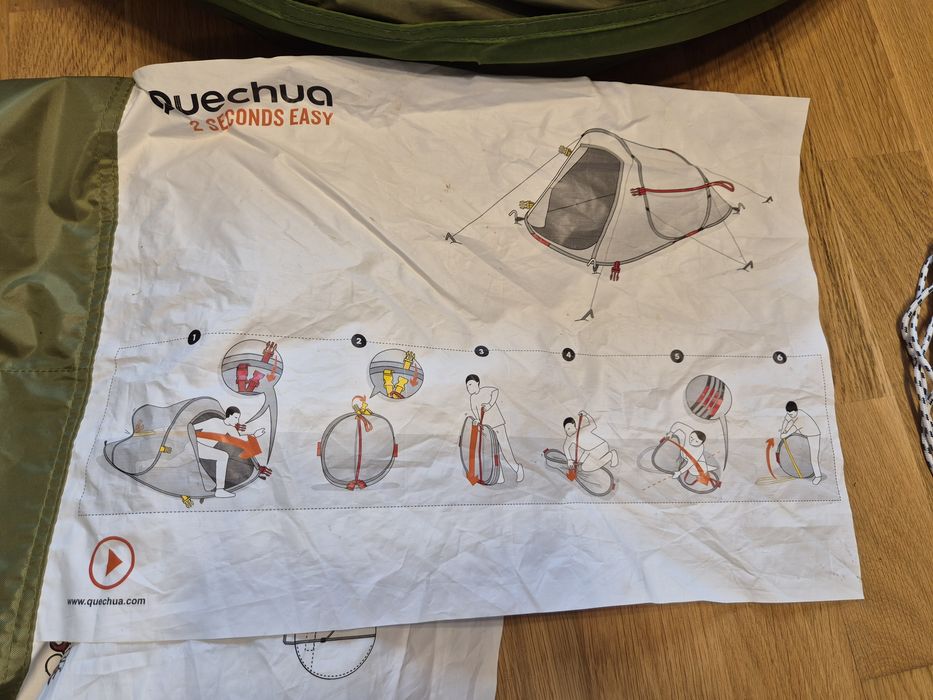 Cort 3 persoane Quechua 2 Seconds