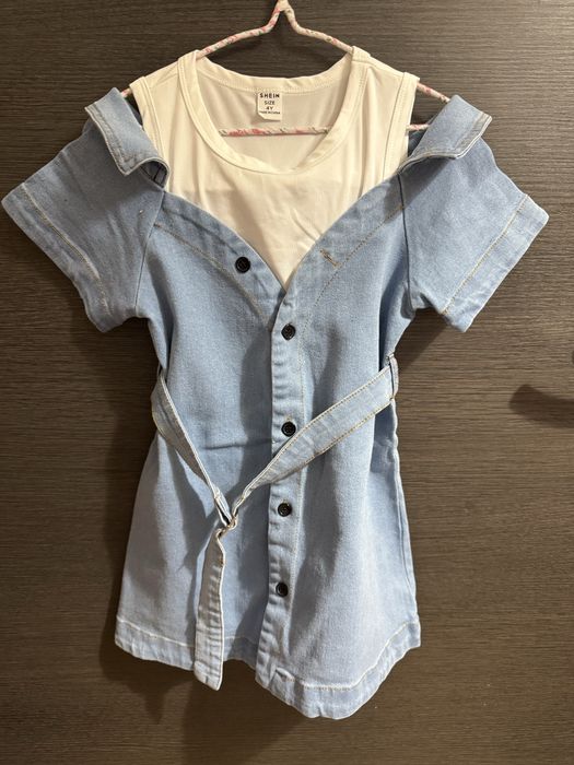 Rochie de blugi fetita 4 ani