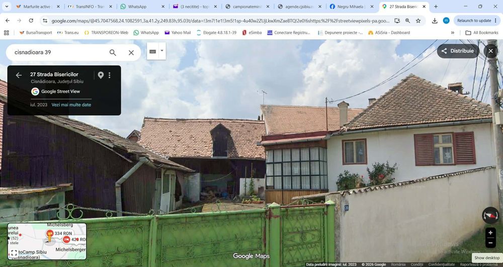 DIRECT DE LA PROPRIETAR Oportunitate în Cisnădioara, central | Casă 150 mp + pivniță și pod