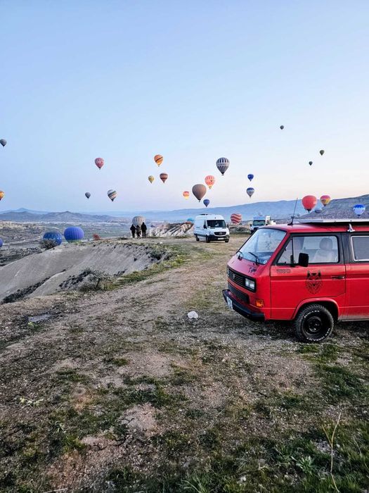 Vw T3 camper vintage pregătit pentru off-grid Off-camping