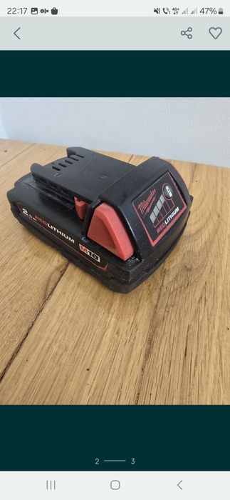Acumulator milwaukee