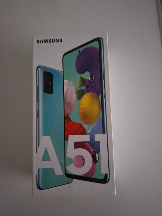 Продава се Samsung A51 с бонус слушалки без забележки
