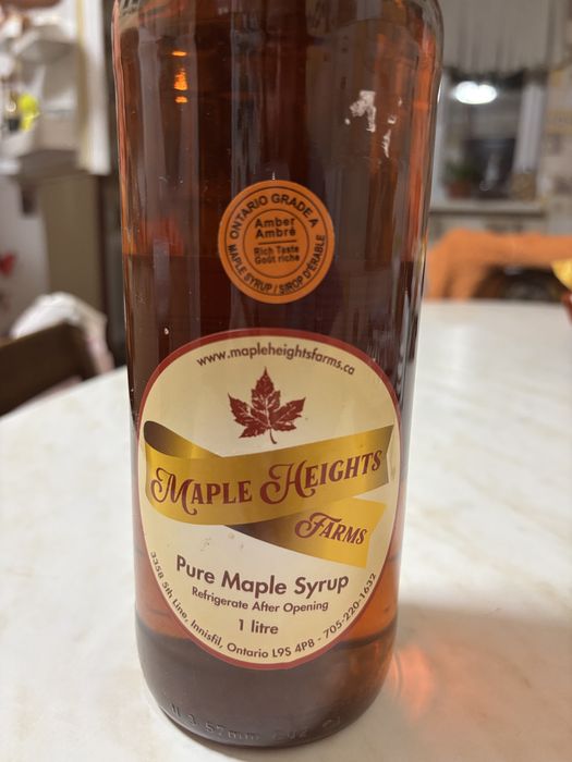 Кленовый сироп из Канады